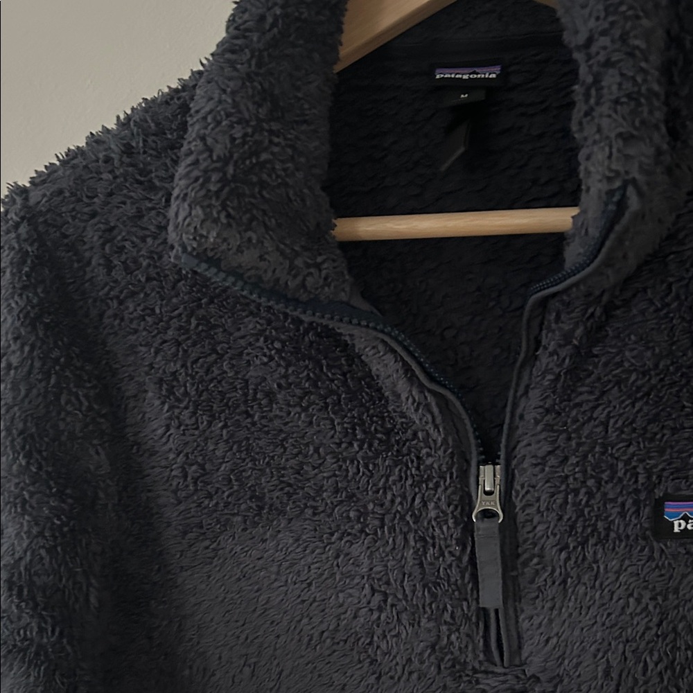 Patagonia Dark Purple Fleece Pullover - Picture 3 of 6